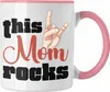 Trendation - This Mom Rocks Lustige Tasse Mama Rockn Roll Produktbild-Vorschau 1