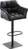 2er Set Barhocker HLO-CP1 Kunstleder schwarz  schwarz Produktbild-Vorschau 2