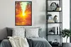 MuchoWow® Gerahmtes Poster Sonnenuntergang - Bäume - Wald - Produktbild-Vorschau 4