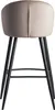 A view of the back of a bar stool. Voir les images du produit