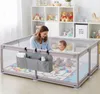 Laufstall Baby 120x180cm, Laufgitter Baby mit Matratze und Produktbild-Vorschau 4