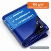 NEMAXX® Abdeckplane 450 g/m² 5×10 m Blau Alu-Ösen Produktbild-Vorschau 2