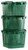 GreenLife Uni-Korb 25 kg, 10 Stück, drehstapelbar, grün Produktbild-Vorschau 5