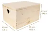 Creative Deco XXL Houten Doos Opberg-Kist, 40 x 30 x 24 cm Productafbeelding-voorbeeld 2