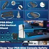 Collage of product images and a lifestyle shot of a gaming setup. Produktbild-Vorschau