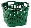 GreenLife Uni-Korb 25 kg, 10 Stück, drehstapelbar, grün Produktbild-Vorschau 1