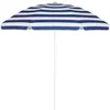 KINGSLEEVE® Sonnenschirm 180cm UV 50+ Tragetasche Erdspieß Produktbild-Vorschau 1