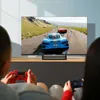 Two people playing a video game on a TV. Produktbild-Vorschau