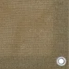 vidaXL Balkon-Sichtschutz Taupe 75x600 cm HDPE Produktbild-Vorschau 1