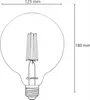 LUMILED G125 E27 LED Vintage Lampe 7W (Entspricht 60W) 806 Produktbild-Vorschau 10