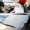 Auto Frontscheibenabdeckung, Ultra-Dick und Ganzj?hrig Auto Produktbild-Vorschau 4