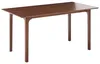 BELIANI Jídelní stůl tmavý jasan MDF 160 x 90 cm 6místný Náhled obrázku produktu 1