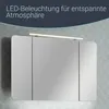 FACKELMANN LED Spiegelschrank MILANO / Badschrank mit 3D Produktbild-Vorschau 5