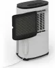 A white dehumidifier with its air filter partially removed, shown against a white background. Podgląd zdjęcia produktu