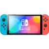Nintendo Switch (OLED-Modell) Neon-Rot/Neon-Blau (JP/HK Produktbild-Vorschau 4