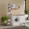Waschmaschinenschrank Vicco Viktor Weiß/Artisan-Eiche 119.6 Produktbild-Vorschau 3