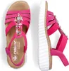 Rieker Sandalen Plat  Sandalen Plat - Fuchsia - Maat 39 Voir les images du produit 33