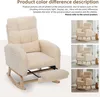 MODFU Fauteuil à Bascule Design, Chaise Confortable pour Voir les images du produit 6