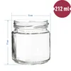 Glasgefäß mit Deckel TO fi66 212ml - 6 Stk Produktbild-Vorschau 6