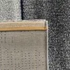 Modern abstrakter Designerteppich mit Rechtecken in grau Produktbild-Vorschau 6