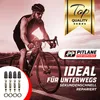 Presta Fahrradventil 4er Set inkl. Kappe & Schrader Adapter Produktbild-Vorschau 2