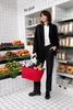 Reisenthel carrybag red, Koszyk na zakupy, Czerwony, Podgląd zdjęcia produktu 8