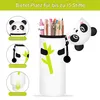 2-in-1 Silikon Federmäppchen Panda, Federtasche aus weichem Produktbild-Vorschau 7