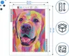 ARTULIO - Diamond Painting Set - Bunter Hundeporträt - 40 x Produktbild-Vorschau 4