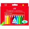 FABER-CASTELL Wachsmalstifte dreikant 12-er Kartonetui Produktbild-Vorschau 2