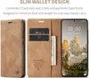 Xiaomi 15T Hülle - CaseMe 013 Klapphülle - Braun Produktbild-Vorschau 2