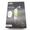 The image shows the retail packaging of a Braun ThermoScan 7 ear thermometer. Produktbild-Vorschau