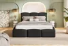 Polsterbett 160x200 Roma Slim mit Bettkasten - dickem Produktbild-Vorschau 3