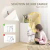 HOMCOM Nachttisch 2er Set Beistelltisch mit 3 Schubladen Produktbild-Vorschau 6