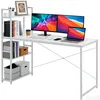 Bureau d'ordinateur 120 x 60 cm, grand plateau, structure Voir les images du produit 2