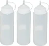 3 Stück transparente Quetschflaschen 1 Liter Dosierflasche Produktbild-Vorschau 1
