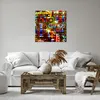 Bild auf Leinwand - Leinwandbild - Wörter Tapeten modern - Produktbild-Vorschau 6
