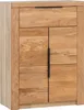 Schuhschrank - Eichenholz teilmassiv geölt - B 80 cm - 2 Produktbild-Vorschau 4