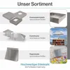 Kaminhaube aus Edelstahl 300 x 300 mm Produktbild-Vorschau 6