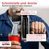 Grafner® Profi Mauernutfräse, kraftvolle 1800 Watt mit 8000 Produktbild-Vorschau 3