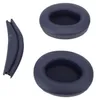 A product shot of replacement ear pads and a headband cover for headphones. Podgląd zdjęcia produktu