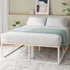 Modernes Metallbett in Weiß – schlichtes Design mit hoher Stabilität.

 Produktbild-Vorschau