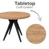 Table ronde VENTO 100 cm, extensible jusqu'à 200 cm, pour Voir les images du produit 3