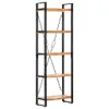 vidaXL Knihovna 5 přihrádek 60x30x180 cm Akátové masivní Náhled obrázku produktu 10