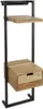 Hoyz - Nachttisch Air Solid XS - Massive Akazie Natur Produktbild-Vorschau 2