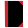 STYLEX 29116 Kladde - A5, kariert, Hardcover, schwarz/rot, Produktbild-Vorschau 3