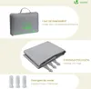 VOUNOT® Wasserdicht Sonnensegel Dreieckig mit Befestigung Produktbild-Vorschau 7
