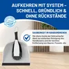 Rival Kehrgarnitur & Besen Set stahlgrau Produktbild-Vorschau 3