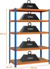 Yaheetech Schwerlastregal 180x120x60cm Metall Lagerregal, Produktbild-Vorschau 3