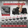 Miweba Sports verstellbare Kurzhantel VH200 | 2 - 28 Kilo Produktbild-Vorschau 2
