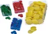TimeTEX Kunststoff Plättchen vollfarbig, einfarbig, 100 Produktbild-Vorschau 1